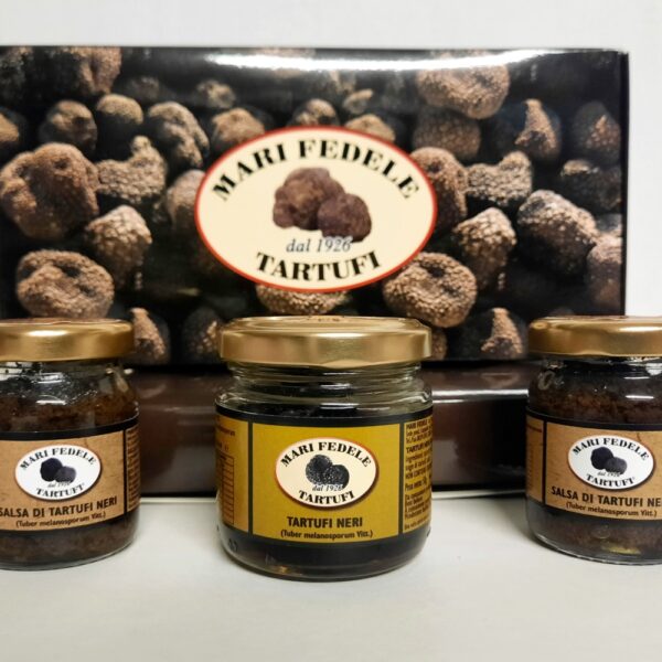 Pacchetto - MIX TARTUFO NERO INVERNALE — Mari Fedele Tartufi, Campello sul Clitunno