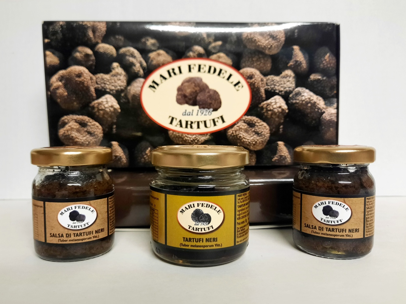 Pacchetto - MIX TARTUFO NERO INVERNALE — Mari Fedele Tartufi, Campello sul Clitunno Pacchetto - MIX TARTUFO NERO INVERNALE — Mari Fedele Tartufi, Campello sul Clitunno