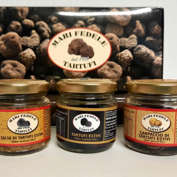 Pacchetto - MIX TARTUFO ESTIVO — Mari Fedele Tartufi, Campello sul Clitunno
