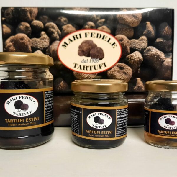 Pacchetto - MIX TARTUFO ESTIVO INTERO — Mari Fedele Tartufi, Campello sul Clitunno