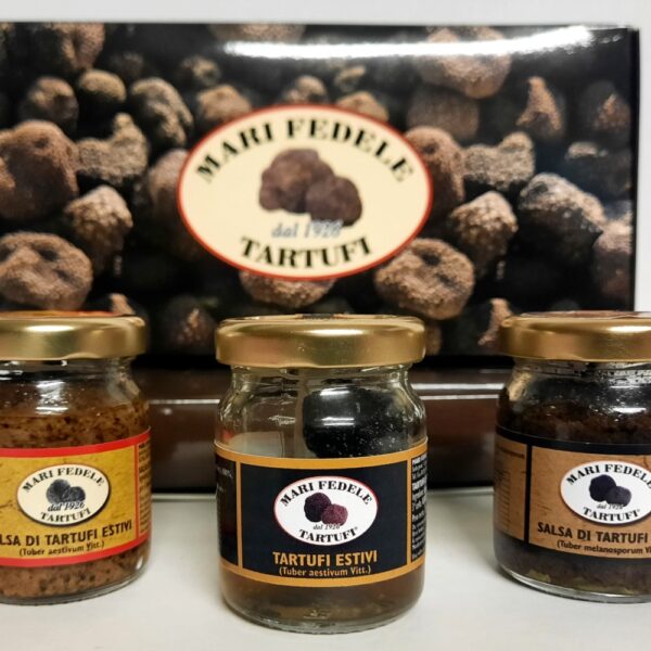 Pacchetto - TARTUFO ESTIVO E NERO INVERNALE — Mari Fedele Tartufi, Campello sul Clitunno