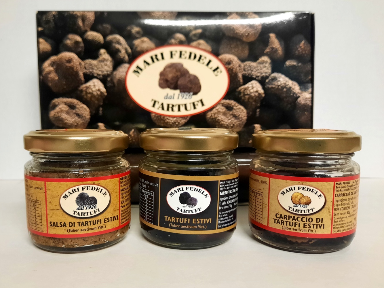 Pacchetto - MIX TARTUFO ESTIVO — Mari Fedele Tartufi, Campello sul Clitunno Pacchetto - MIX TARTUFO ESTIVO — Mari Fedele Tartufi, Campello sul Clitunno